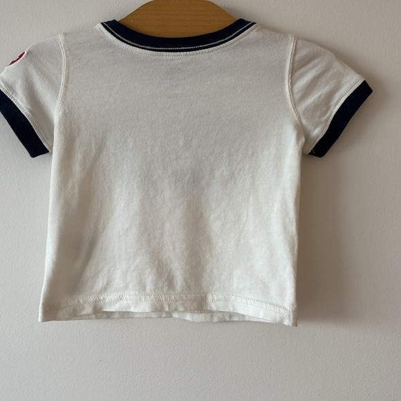 Roots Red and White Short Sleeve Tee - Picture 2 of 4